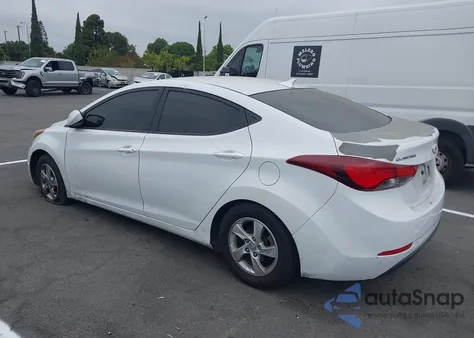 2015 Hyundai Elantra Se from USA, damaged, VIN 5NPDH4AE3FH589780